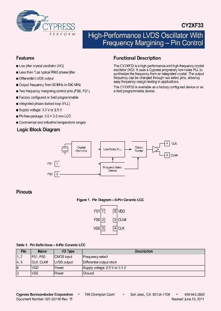 CY2XF33FLXCT_1306452.PDF Datasheet