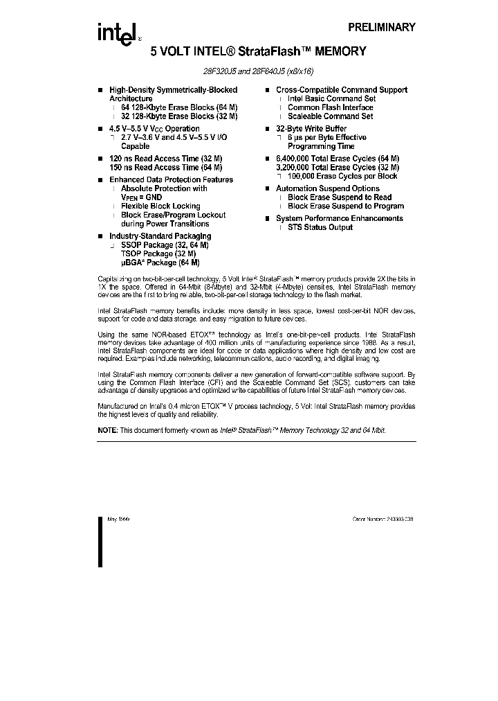 28F640J5_778001.PDF Datasheet
