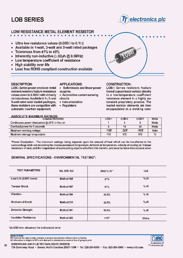 LOB3R010FTR-LF_778803.PDF Datasheet