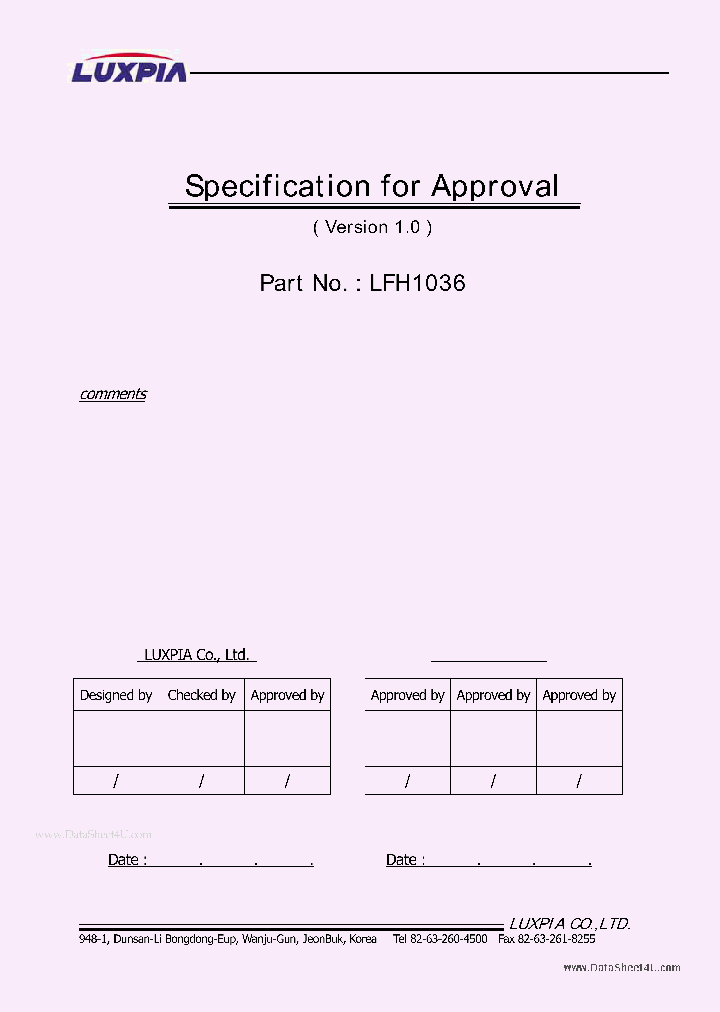 LFH1036_933816.PDF Datasheet