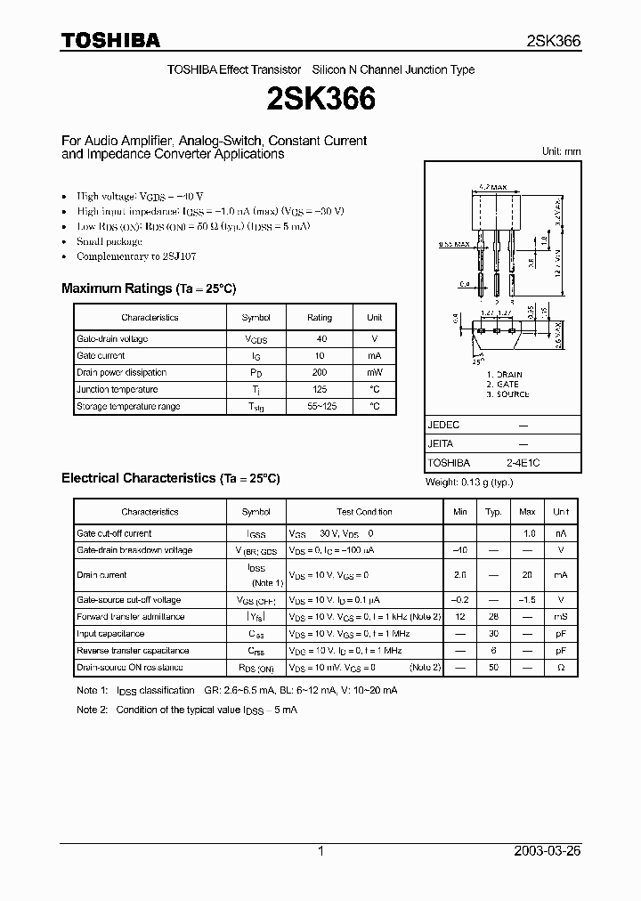 2SK366_1317952.PDF Datasheet