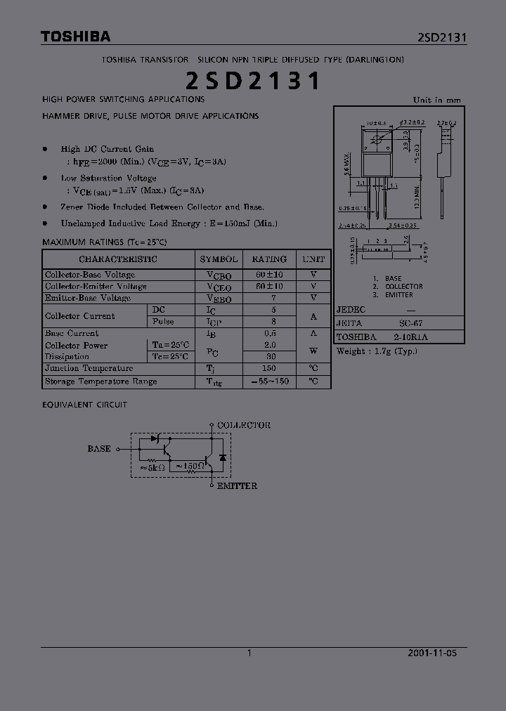 2SD2131_1311038.PDF Datasheet