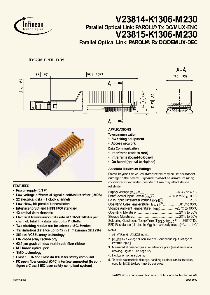 V23815-K1306-M230_780904.PDF Datasheet