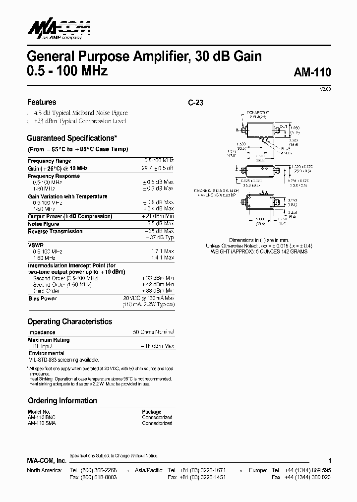 AM-110_781329.PDF Datasheet