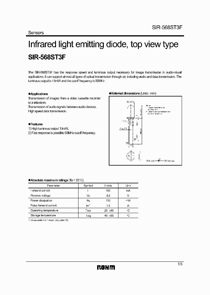 SIR-568ST3F_1318878.PDF Datasheet