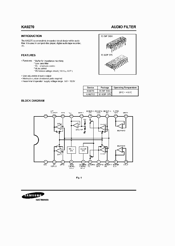 KA9270D_1318866.PDF Datasheet