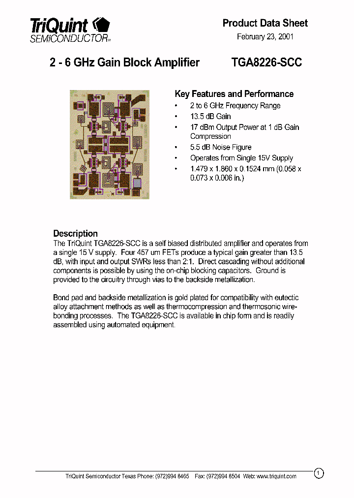 TGA8226-SCC_781049.PDF Datasheet