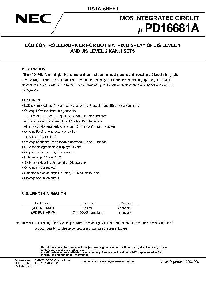 UPD16681AP-011_1319422.PDF Datasheet