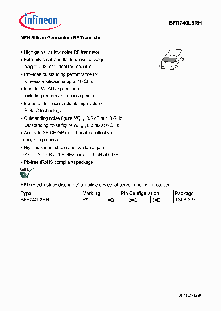 BFR740L3RH_1324467.PDF Datasheet