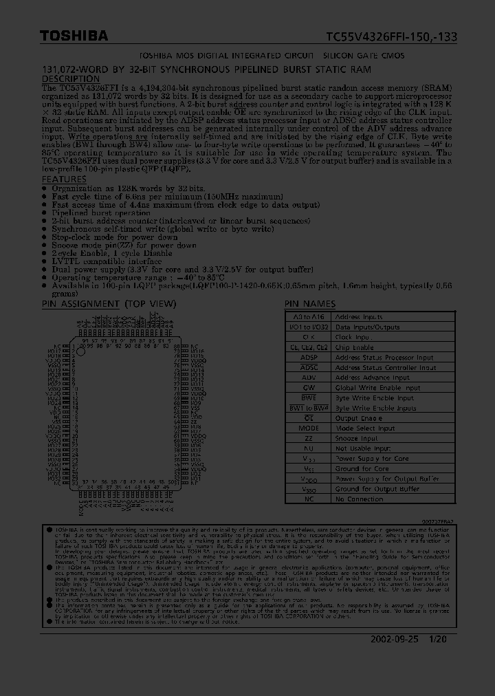 TC55V4326FFI-133_1314070.PDF Datasheet