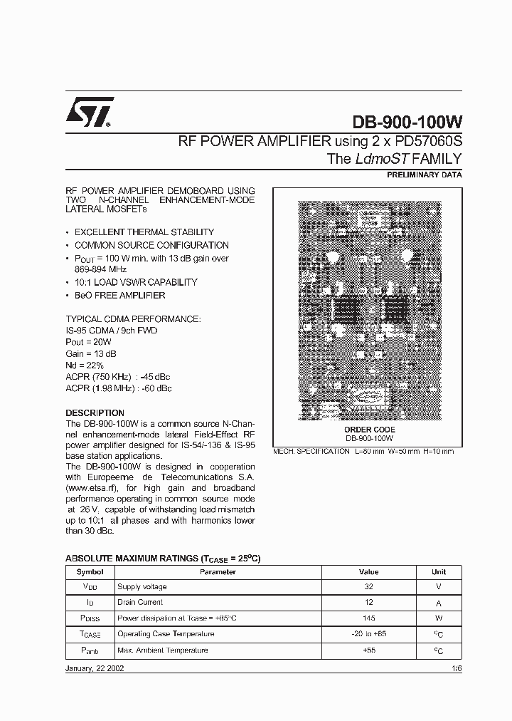 DB900100W_1320068.PDF Datasheet