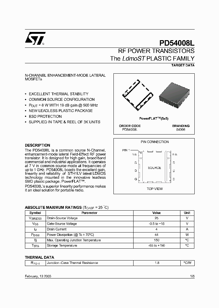 PD54008L_1320078.PDF Datasheet