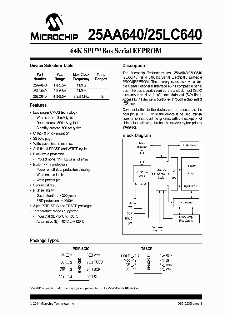 25AA640T-ISN_782116.PDF Datasheet
