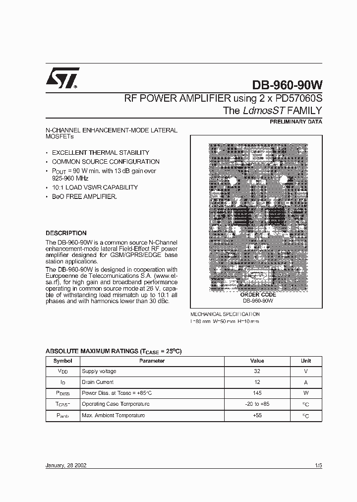DB96090W_1320071.PDF Datasheet