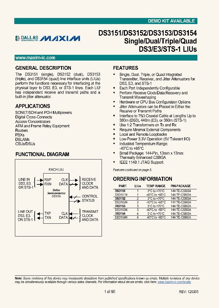 DS3154N_1320695.PDF Datasheet