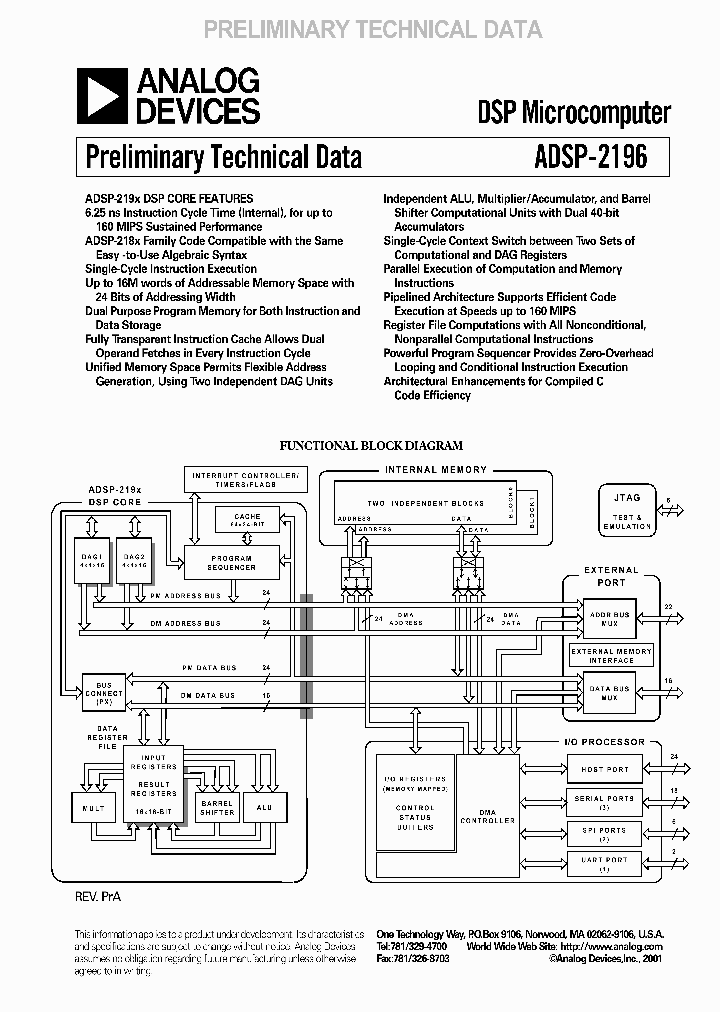 ADSP-2196MBCA-140_1319778.PDF Datasheet