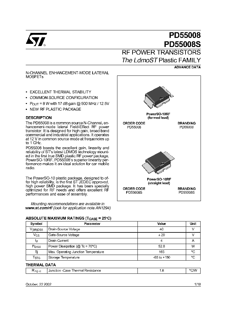 PD55008_1320086.PDF Datasheet