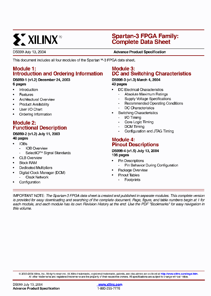 XC3S1000-4FG900C_783140.PDF Datasheet