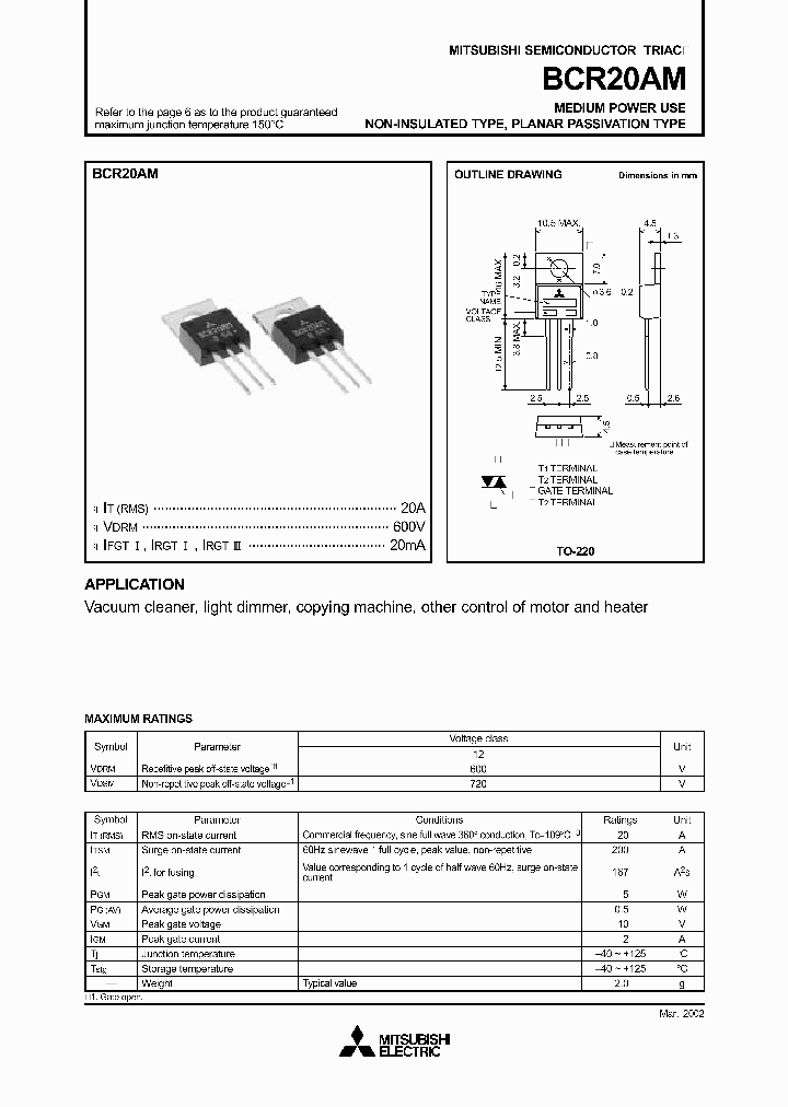 BCR20AM-8_1321588.PDF Datasheet