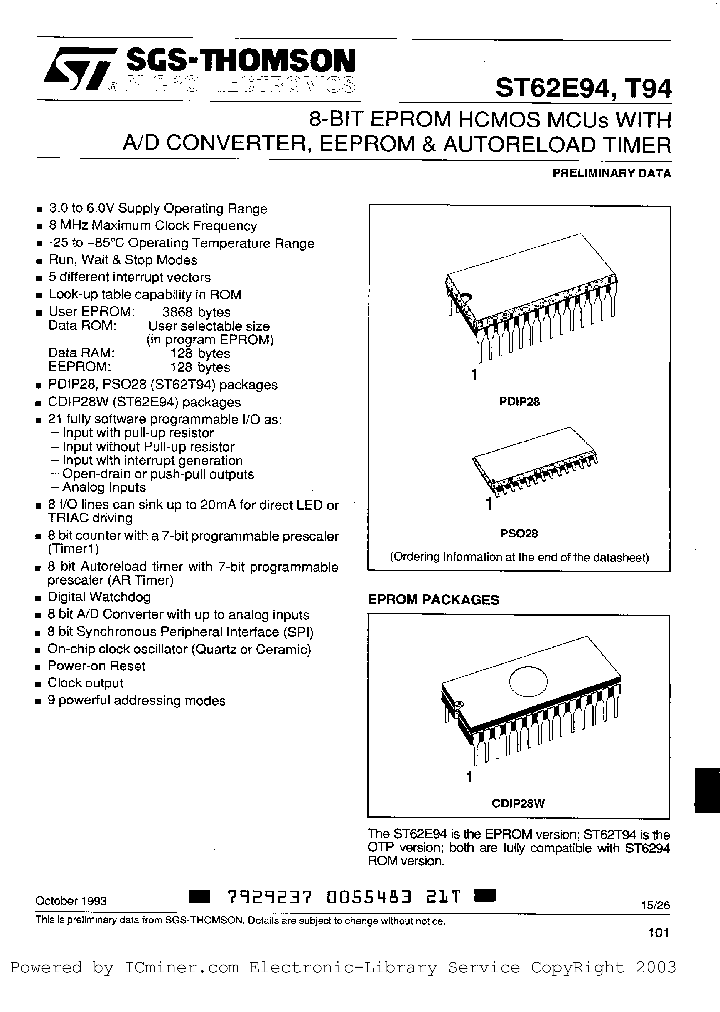 ST62E94F1_783803.PDF Datasheet