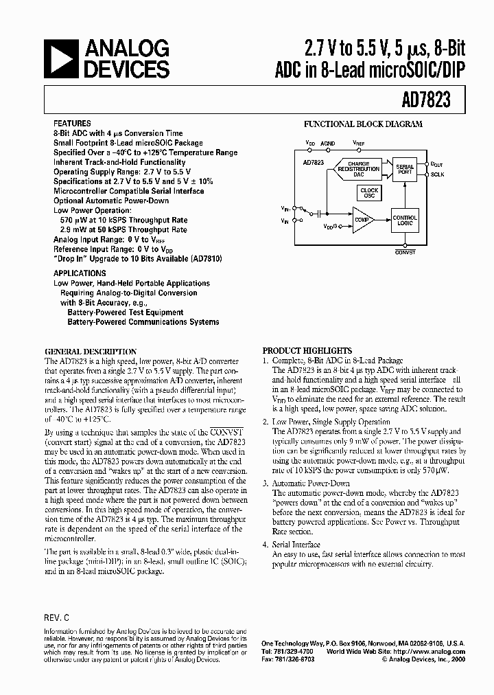 AD7823_1326309.PDF Datasheet