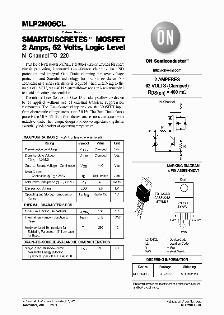 MLP2N06CL-D_1353595.PDF Datasheet
