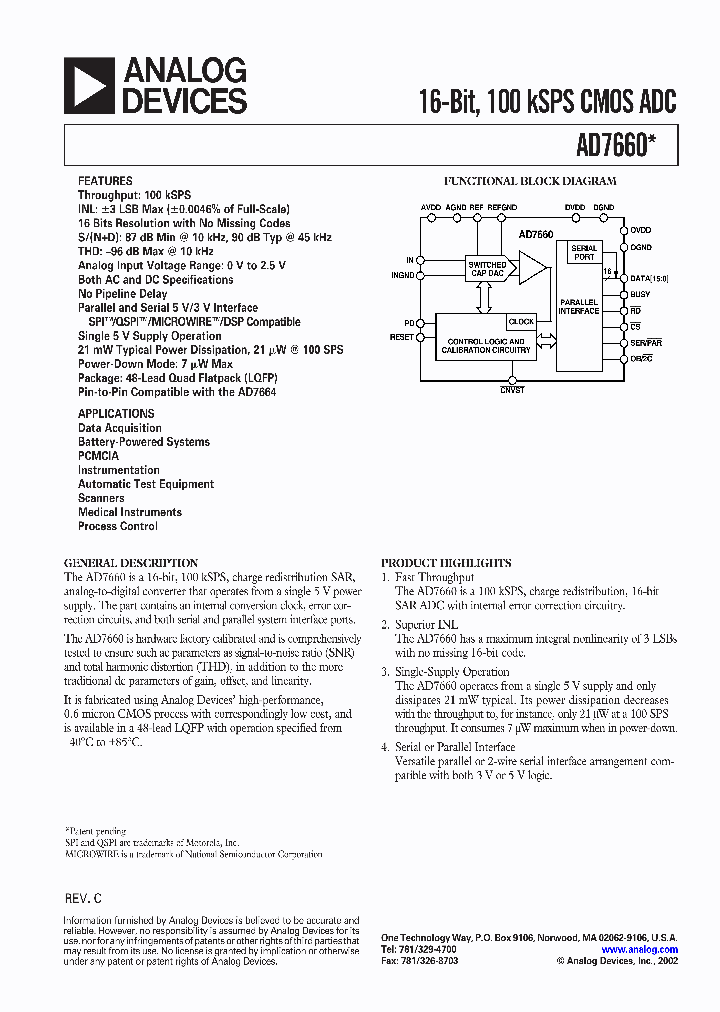 AD7660_1326964.PDF Datasheet