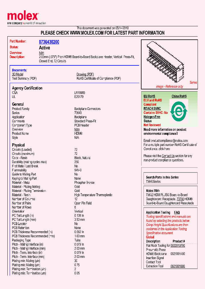 0736430200_1338036.PDF Datasheet