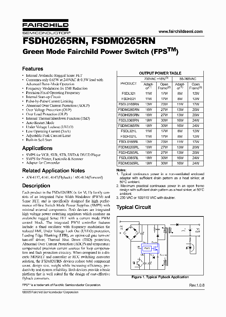 FSDH0265RN05_1338898.PDF Datasheet