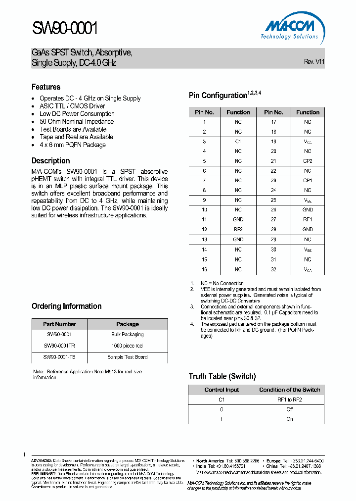 SW90-0001_1344946.PDF Datasheet