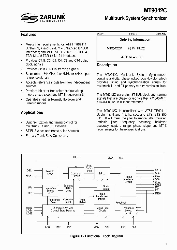 MT9042C_1356207.PDF Datasheet