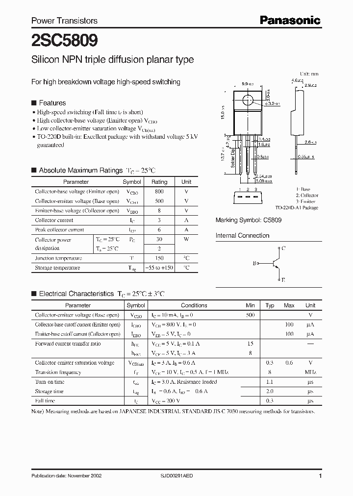 2SC5809_1356350.PDF Datasheet