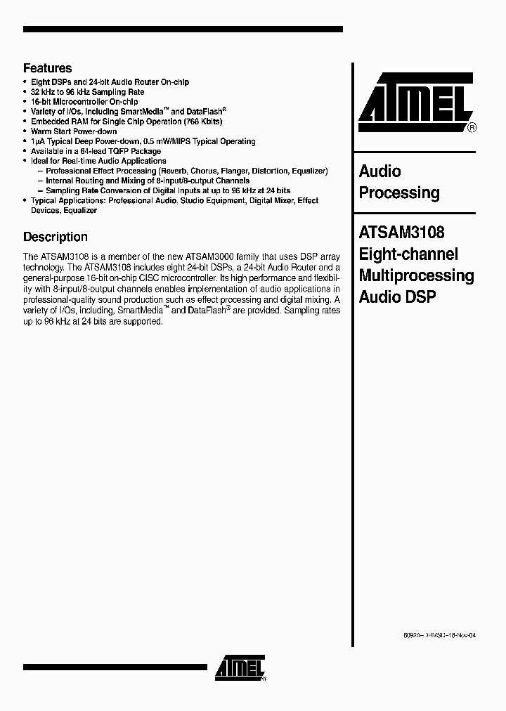 ATSAM3108_1357246.PDF Datasheet