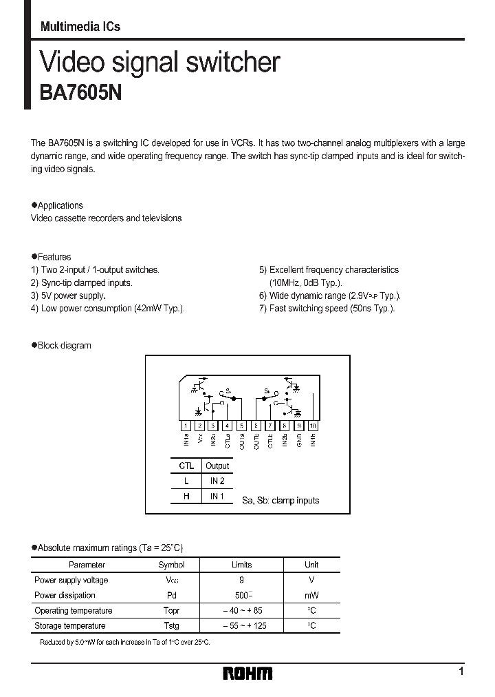 BA7605N_1357393.PDF Datasheet