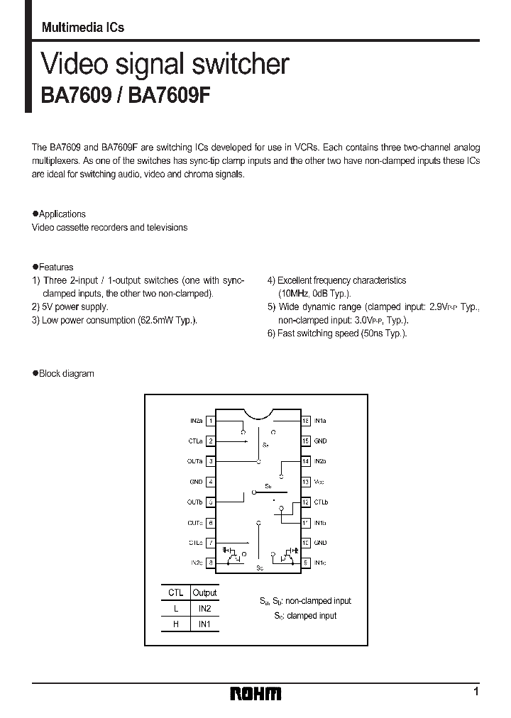 BA7609F_1357396.PDF Datasheet