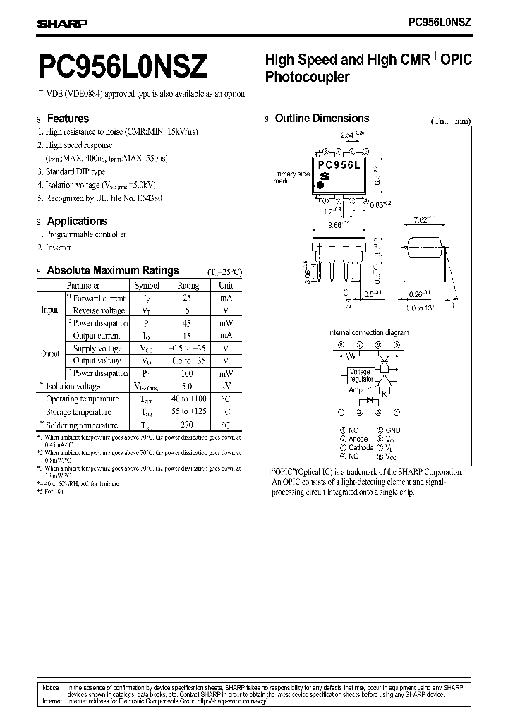 PC956L0NSZ_797751.PDF Datasheet