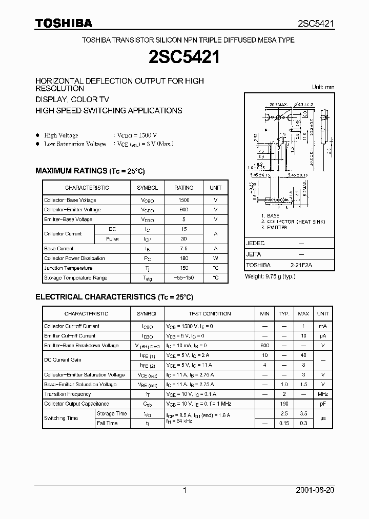 2SC5421_1358178.PDF Datasheet