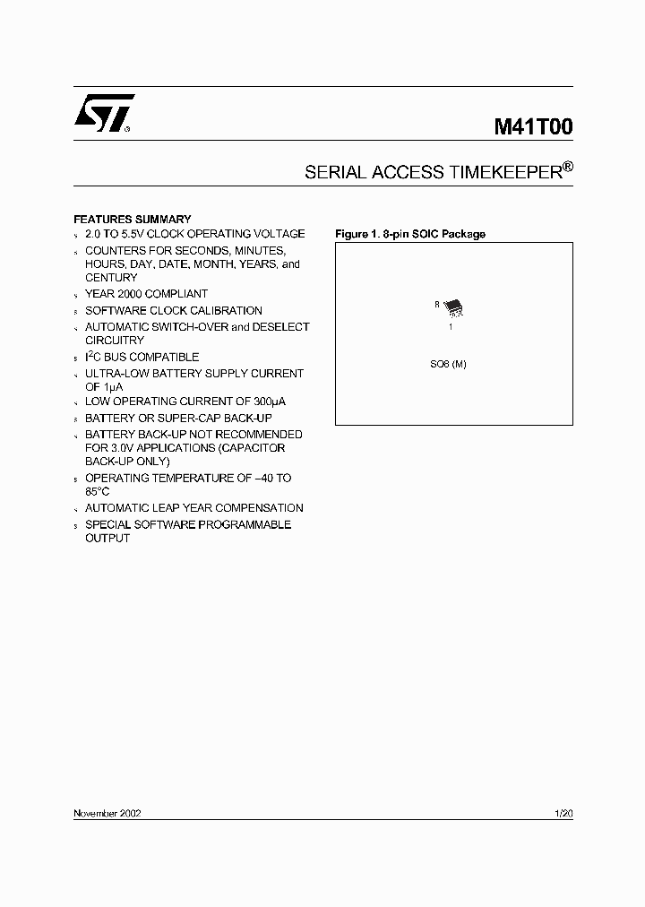 M41T00_1358412.PDF Datasheet
