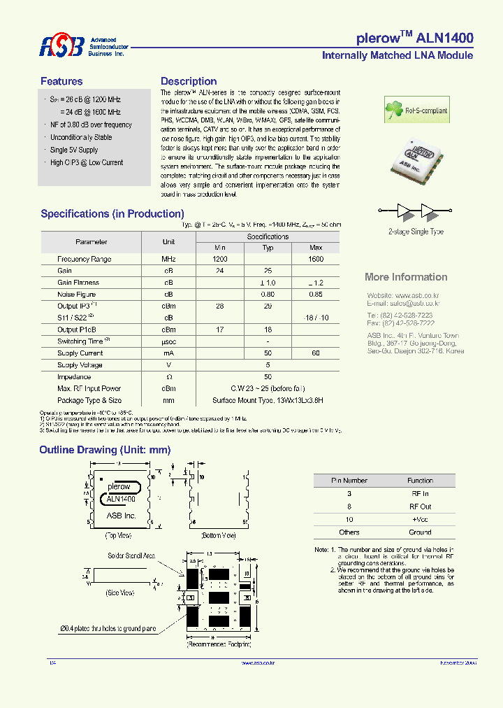 ALN1400_1361331.PDF Datasheet