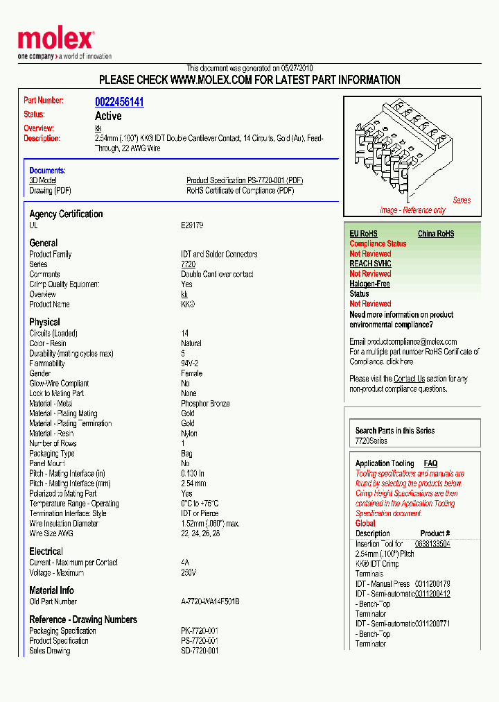 A-7720-WA14F501B_1359208.PDF Datasheet