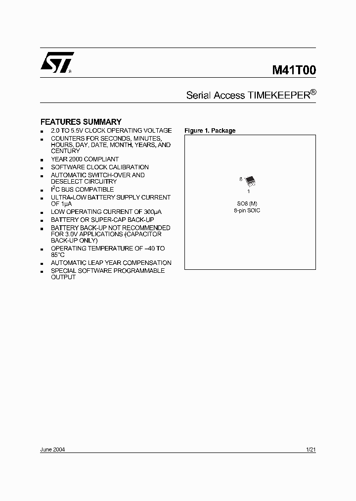 M41T00M6E_1358415.PDF Datasheet