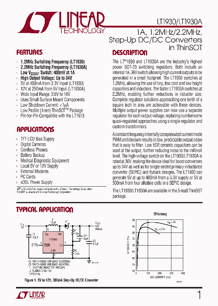 LT1930_1359057.PDF Datasheet