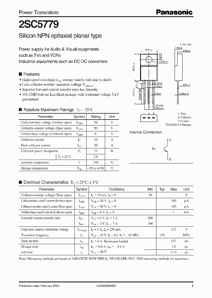 2SC5779_1358622.PDF Datasheet