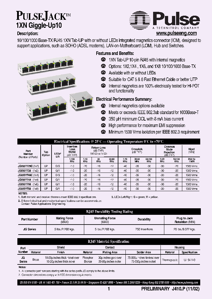 J410_799561.PDF Datasheet