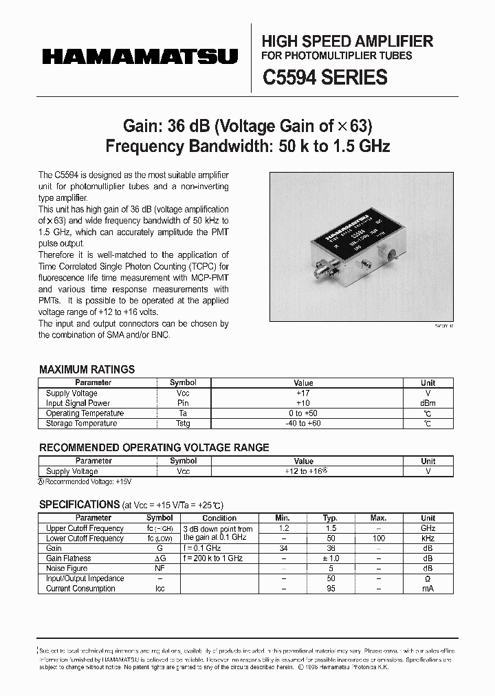 C5594_1360506.PDF Datasheet