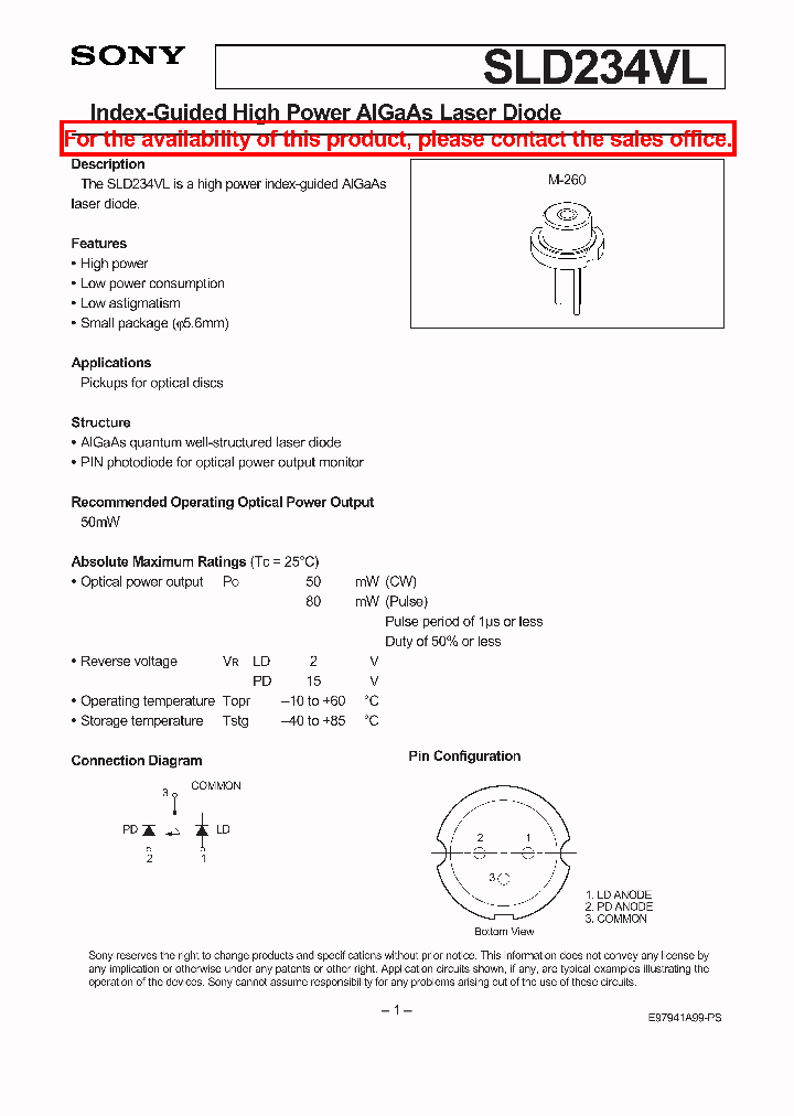 SLD234VL_1385719.PDF Datasheet