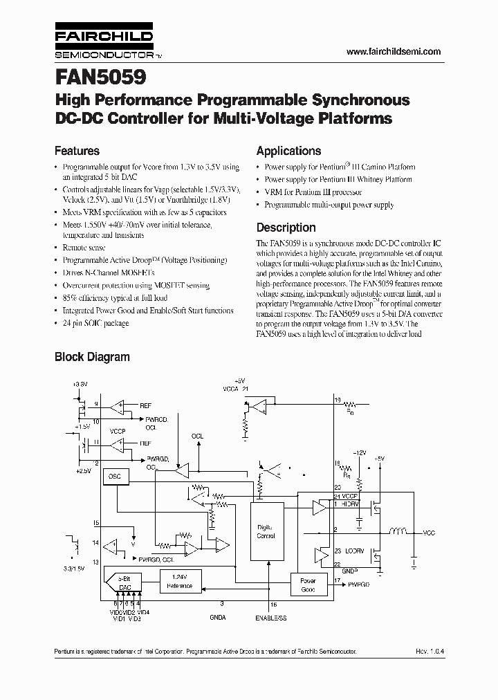 FAN5059MX_1394569.PDF Datasheet