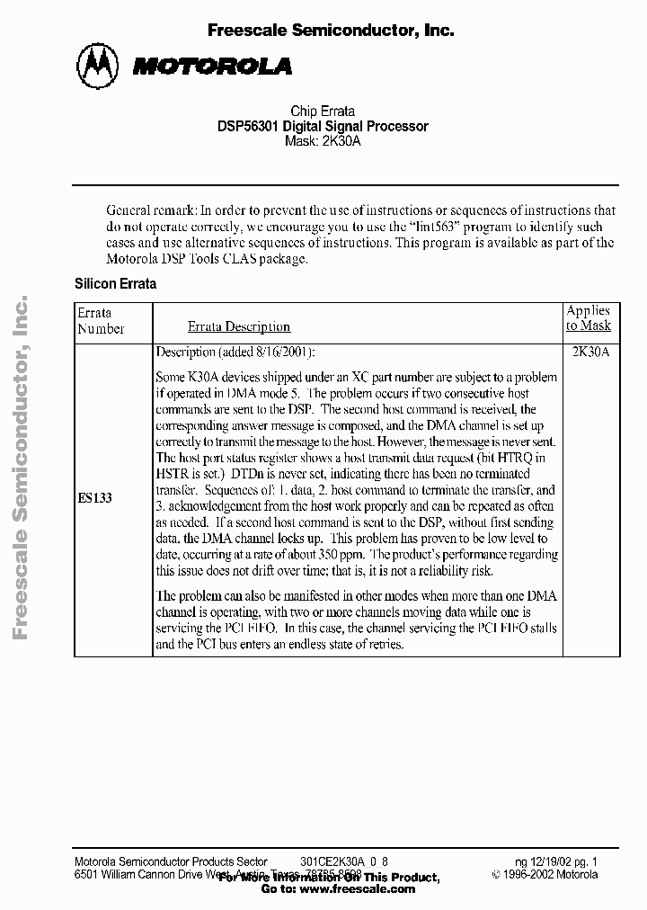 DSP56300_939582.PDF Datasheet