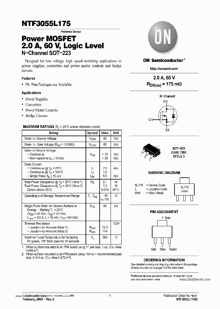 NTF3055L175_937989.PDF Datasheet
