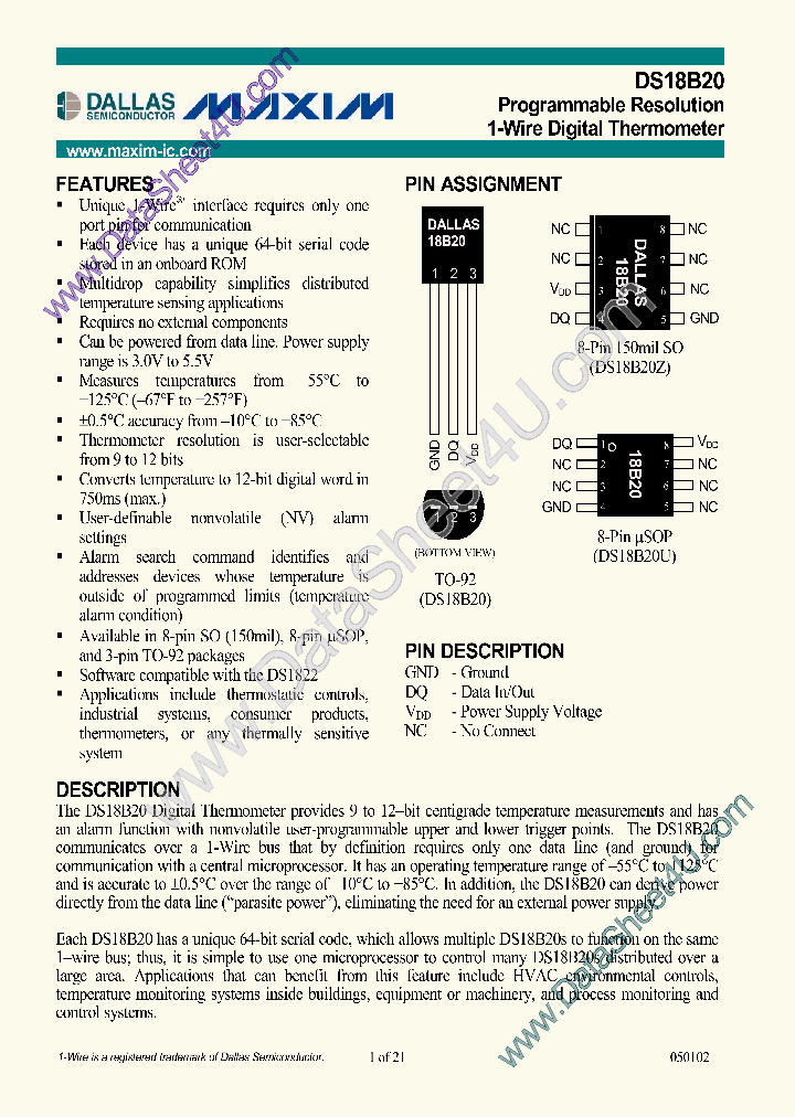 DS18B20_937847.PDF Datasheet